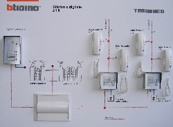 Pannello Sistema di citofonia digitale a 2 fili