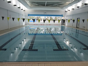 The school swimming pool